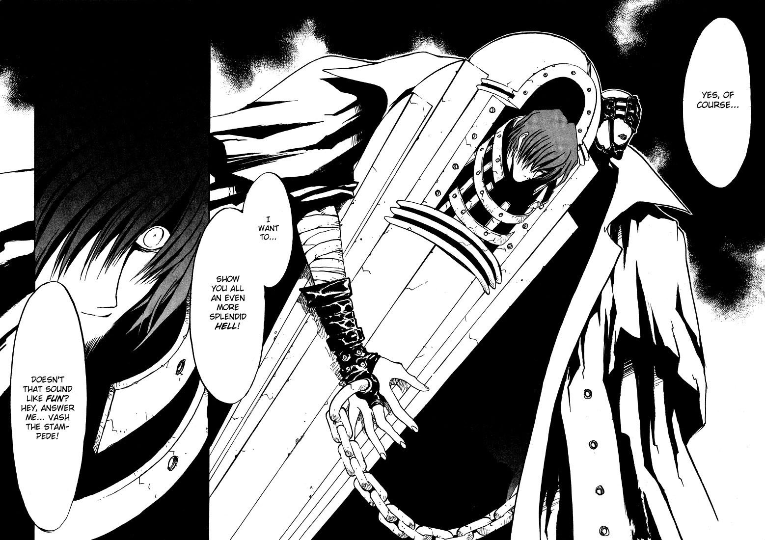 Trigun MAXIMUM Chapter 7 page 26 - Chapter 7: Return of the Blue Wing of Death