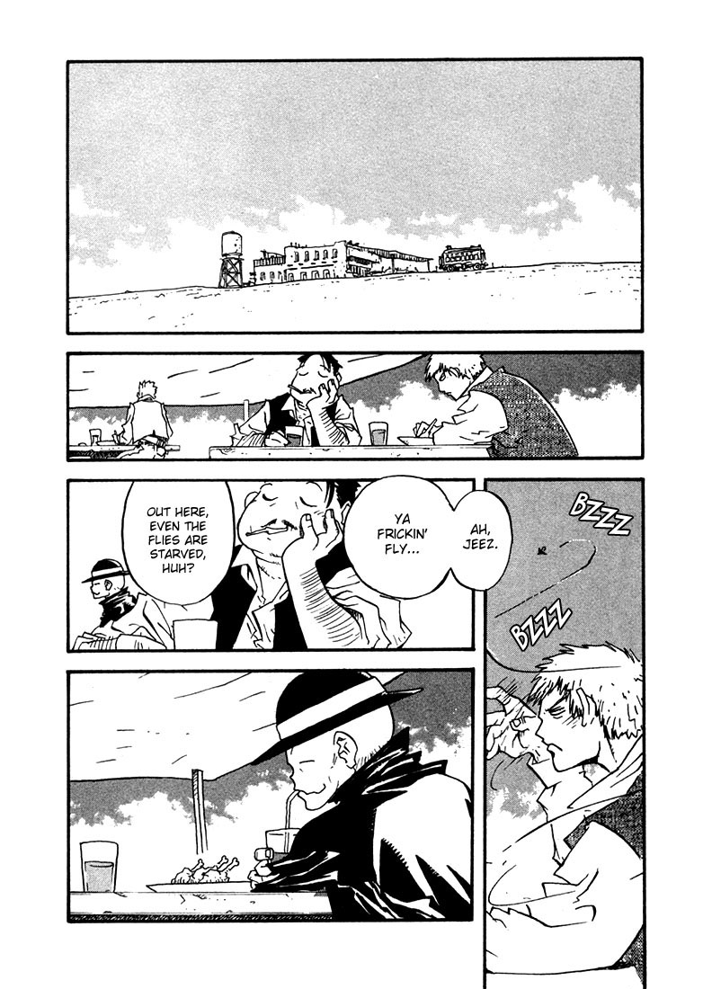 Trigun MAXIMUM Chapter 7 page 27 - Chapter 7: Return of the Blue Wing of Death