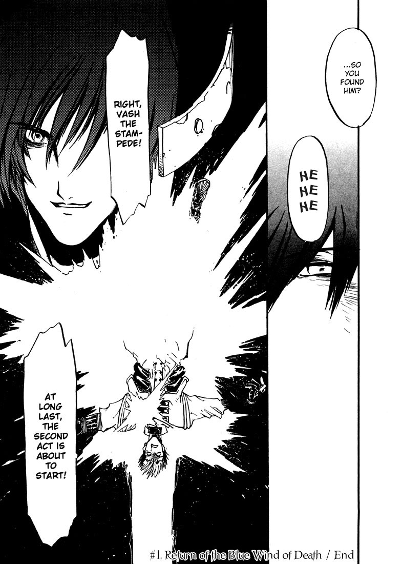 Trigun MAXIMUM Chapter 7 page 33 - Chapter 7: Return of the Blue Wing of Death