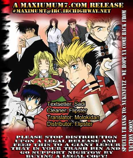 Trigun MAXIMUM Chapter 70 page 1 - Chapter 70: Get Ready, Get Set...