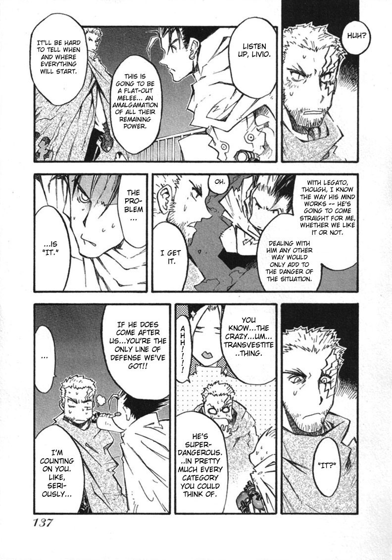 Trigun MAXIMUM Chapter 70 page 12 - Chapter 70: Get Ready, Get Set...