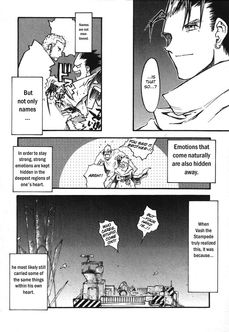 Trigun MAXIMUM Chapter 70 page 14 - Chapter 70: Get Ready, Get Set...