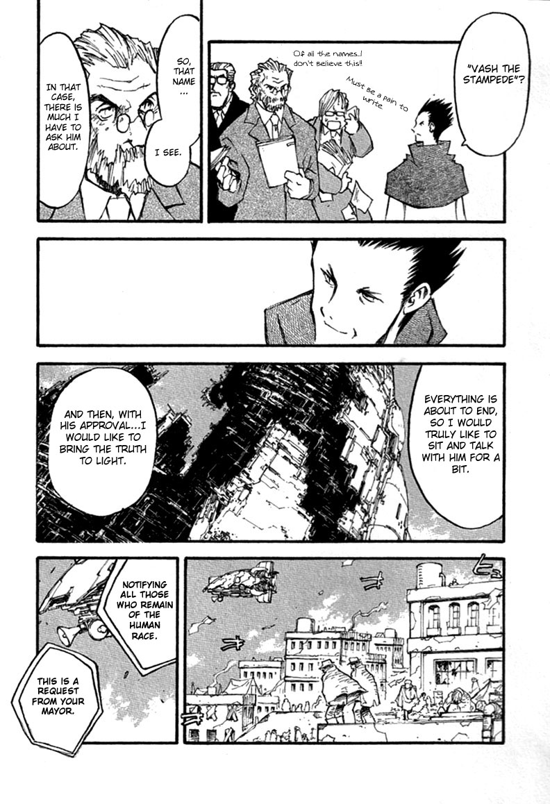 Trigun MAXIMUM Chapter 70 page 24 - Chapter 70: Get Ready, Get Set...