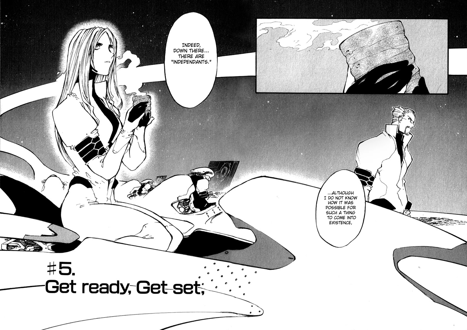 Trigun MAXIMUM Chapter 70 page 3 - Chapter 70: Get Ready, Get Set...