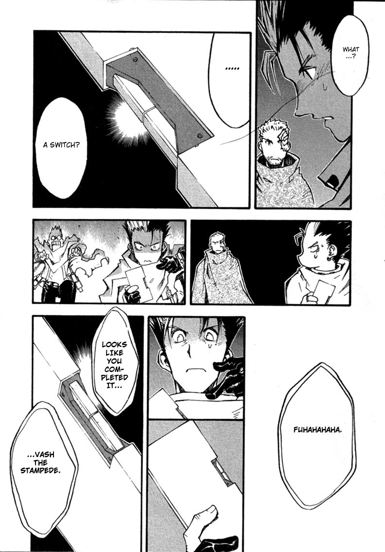 Trigun MAXIMUM Chapter 70 page 9 - Chapter 70: Get Ready, Get Set...