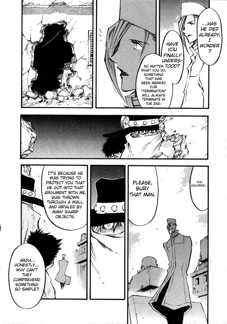 Trigun MAXIMUM Chapter 71 page 18 - Chapter 71: Someone to Protect