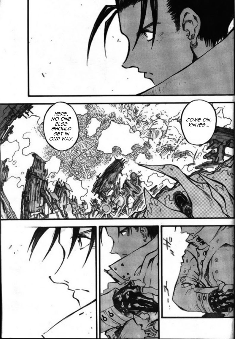 Trigun MAXIMUM Chapter 72 page 6 - Chapter 72: The Journey Ends - But Heavy Breathing Still Echoes