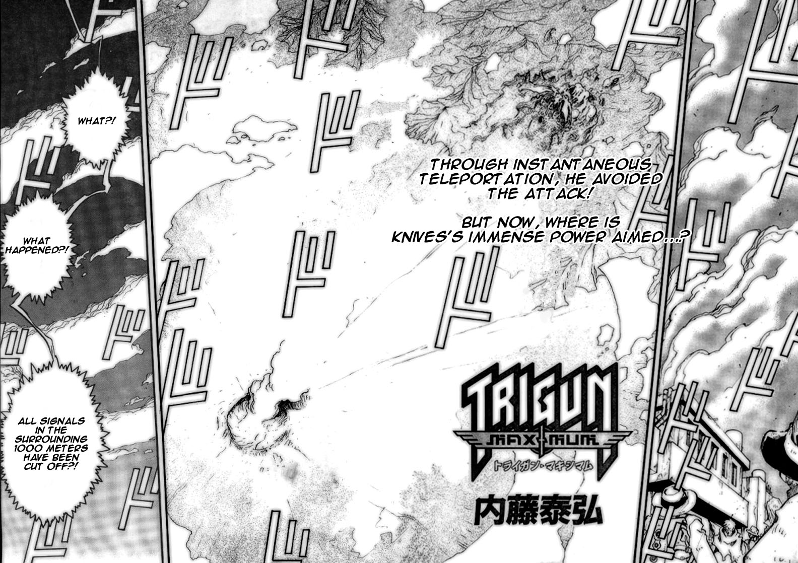Trigun MAXIMUM Chapter 73 page 6 - Chapter 73: Corrosive Thunder