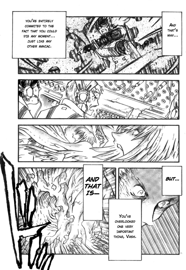 Trigun MAXIMUM Chapter 77 page 17 - Chapter 77: Resonance