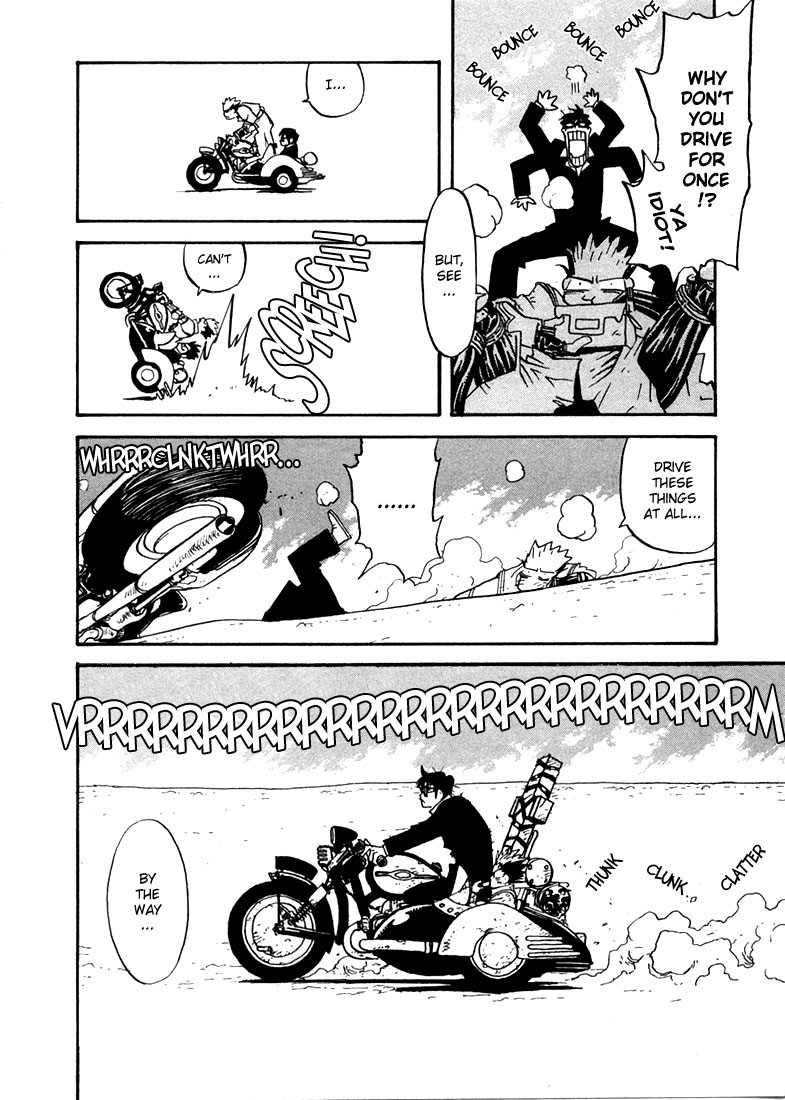 Trigun MAXIMUM Chapter 8 page 12 - Chapter 8: Resume our Business