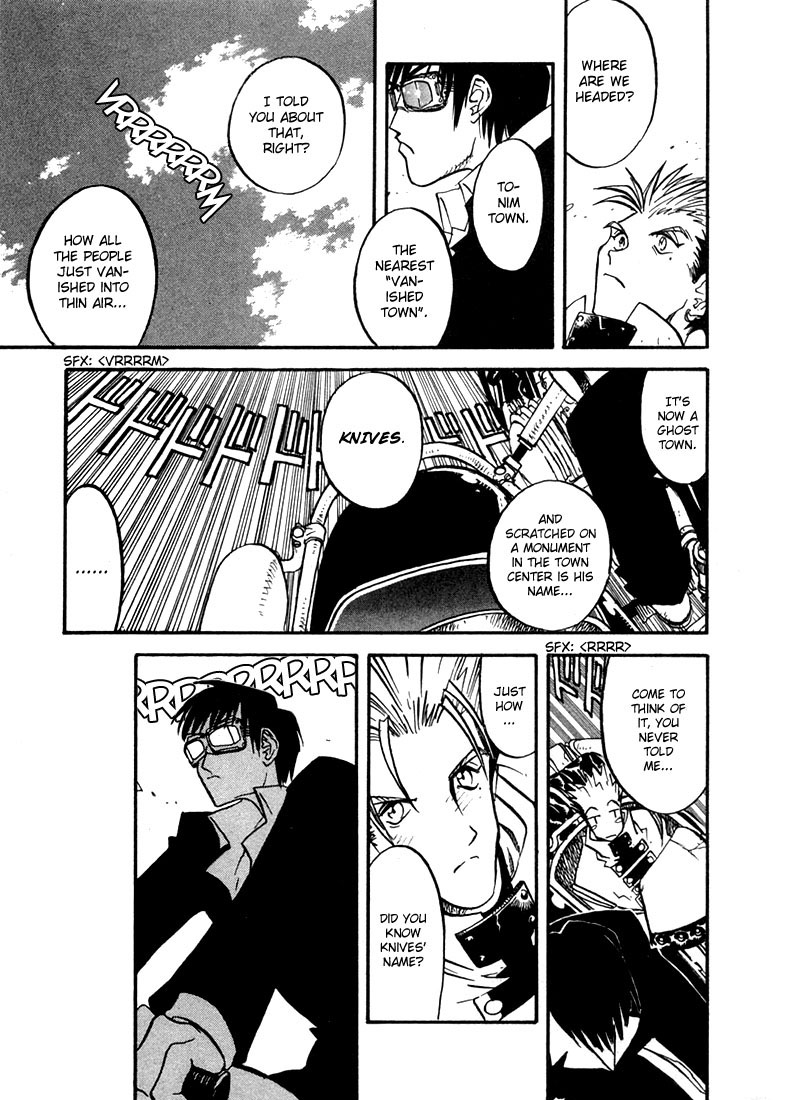 Trigun MAXIMUM Chapter 8 page 13 - Chapter 8: Resume our Business