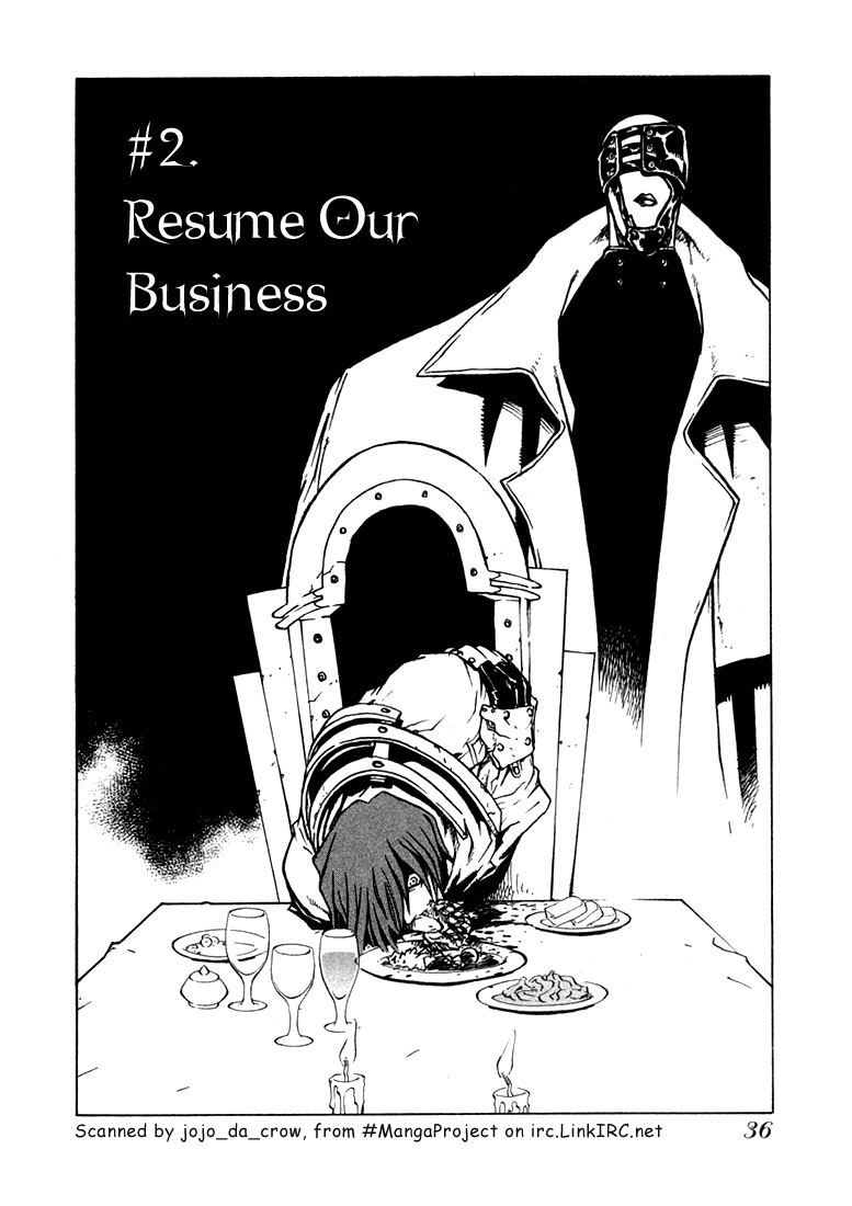 Trigun MAXIMUM Chapter 8 page 3 - Chapter 8: Resume our Business