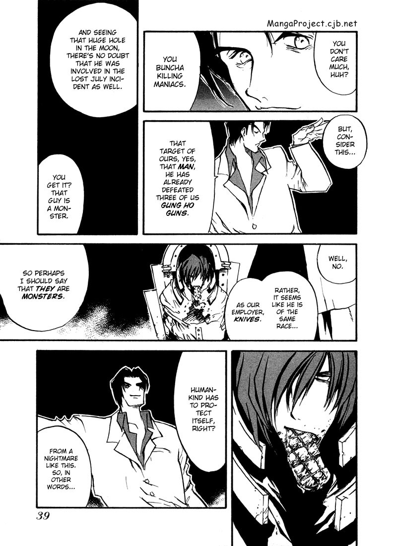 Trigun MAXIMUM Chapter 8 page 6 - Chapter 8: Resume our Business