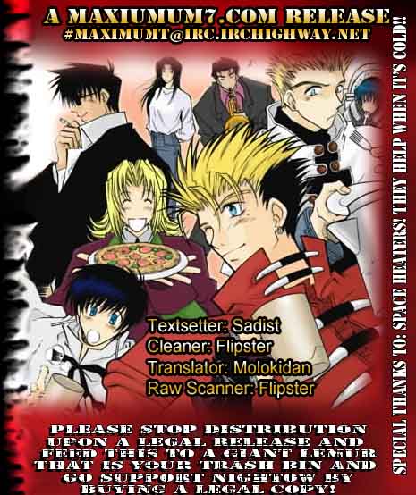 Trigun MAXIMUM Chapter 80 page 1 - Chapter 80: Their Own World
