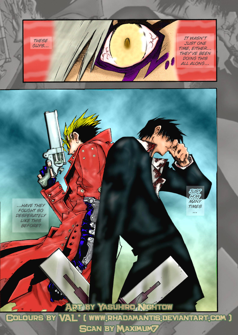 Trigun MAXIMUM Chapter 81 page 1 - Chapter 81: False Doppleganger