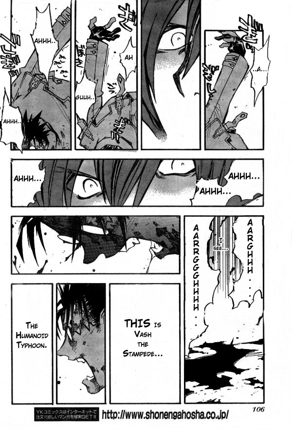 Trigun MAXIMUM Chapter 81 page 18 - Chapter 81: False Doppleganger