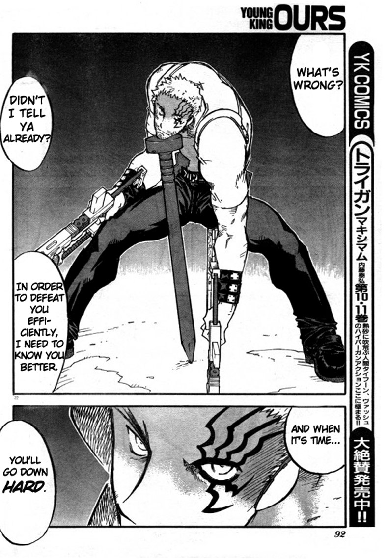 Trigun MAXIMUM Chapter 82 page 24 - Chapter 82: Double Duel
