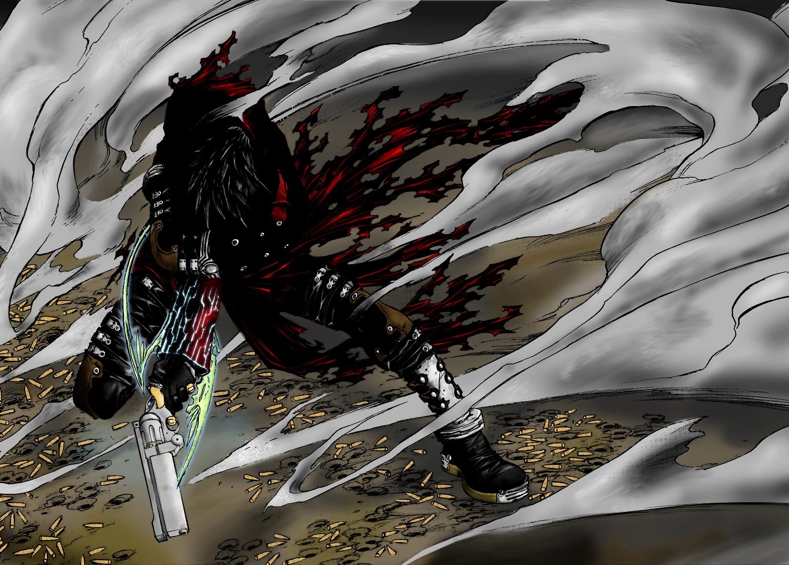 Trigun MAXIMUM Chapter 84 page 1 - Chapter 84: Black