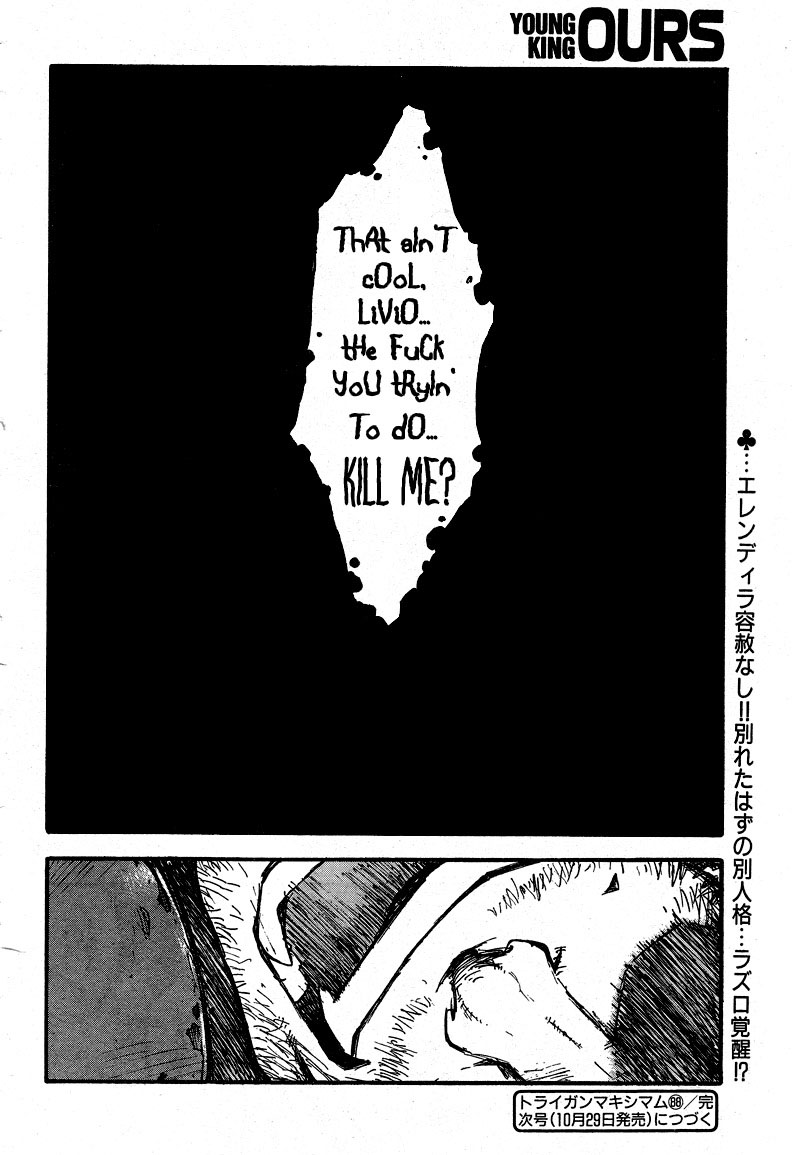 Trigun MAXIMUM Chapter 84 page 30 - Chapter 84: Black