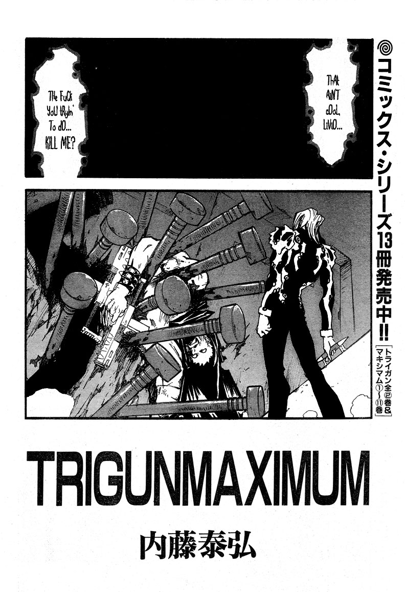 Trigun MAXIMUM Chapter 85 page 3 - Chapter 85: Battle of the Mystics