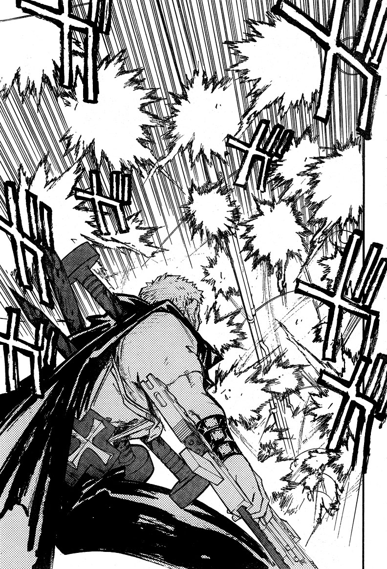 Trigun MAXIMUM Chapter 86 page 22 - Chapter 86: Tag in a Person