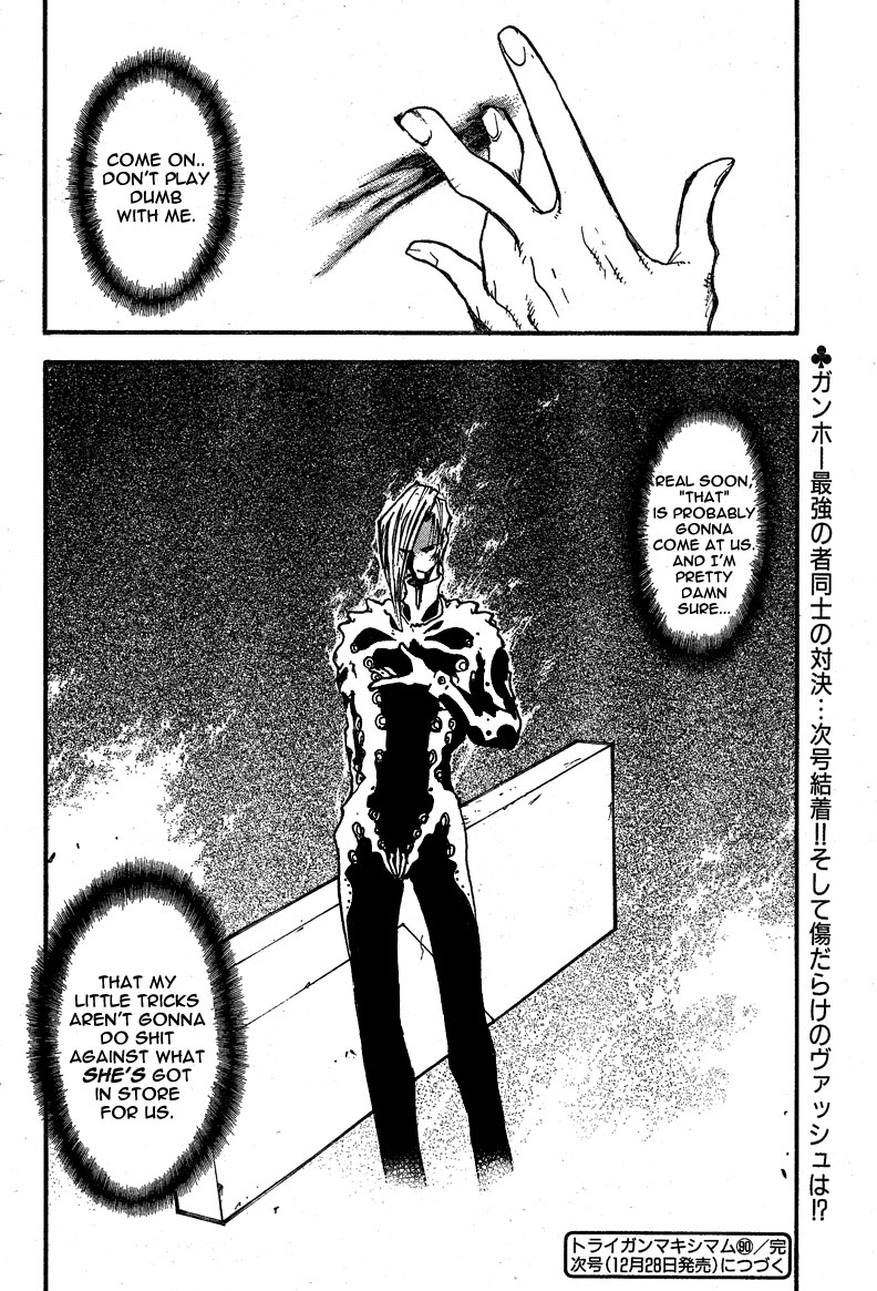 Trigun MAXIMUM Chapter 86 page 31 - Chapter 86: Tag in a Person
