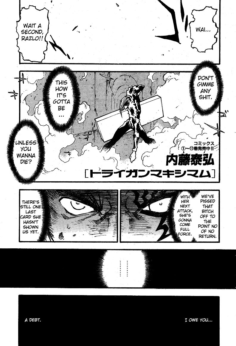 Trigun MAXIMUM Chapter 87 page 2 - Chapter 87: Catch as Catch Can