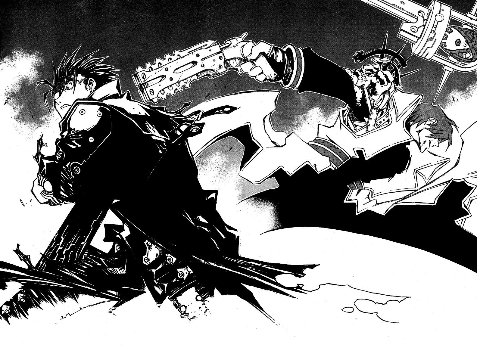 Trigun MAXIMUM Chapter 88 page 23 - Chapter 88: Apex Wings