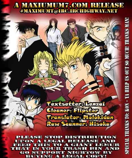 Trigun MAXIMUM Chapter 89.2 page 1 - Chapter 89.2: VS (Part 2)