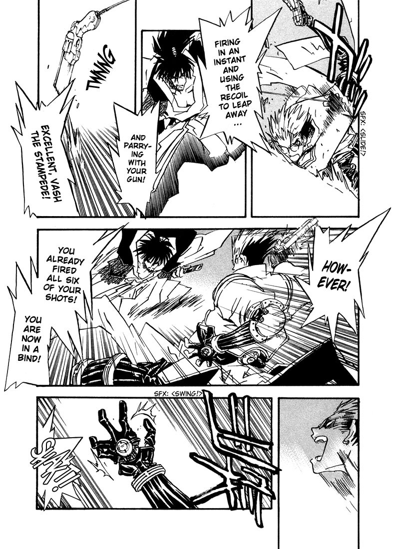 Trigun MAXIMUM Chapter 9 page 12 - Chapter 9: Samurai Showdown