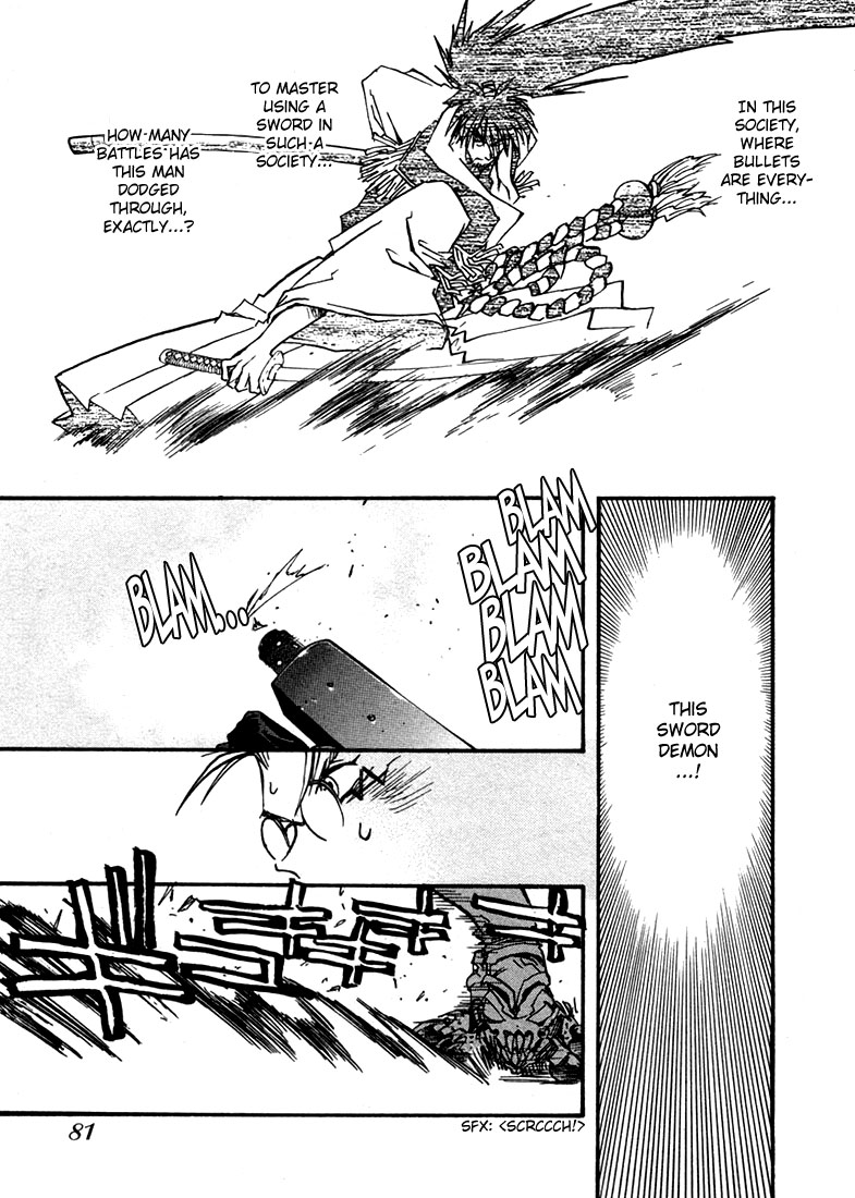 Trigun MAXIMUM Chapter 9 page 15 - Chapter 9: Samurai Showdown