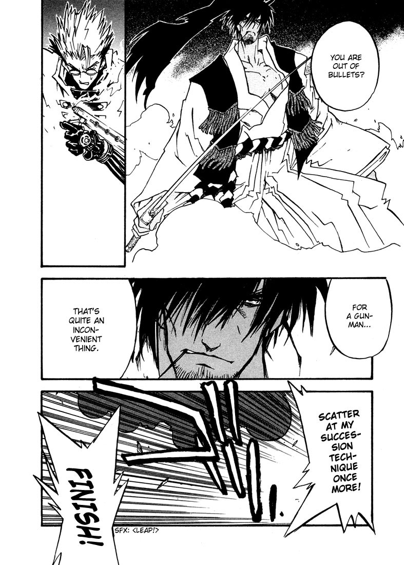 Trigun MAXIMUM Chapter 9 page 16 - Chapter 9: Samurai Showdown