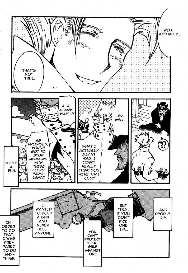 Trigun MAXIMUM Chapter 90 page 3 - Chapter 90: When Conflict Comes to an End
