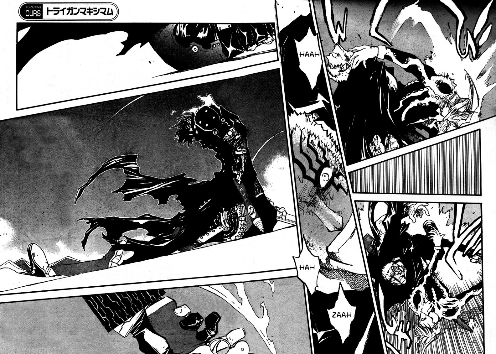 Trigun MAXIMUM Chapter 91 page 4 - Chapter 91: Overkill