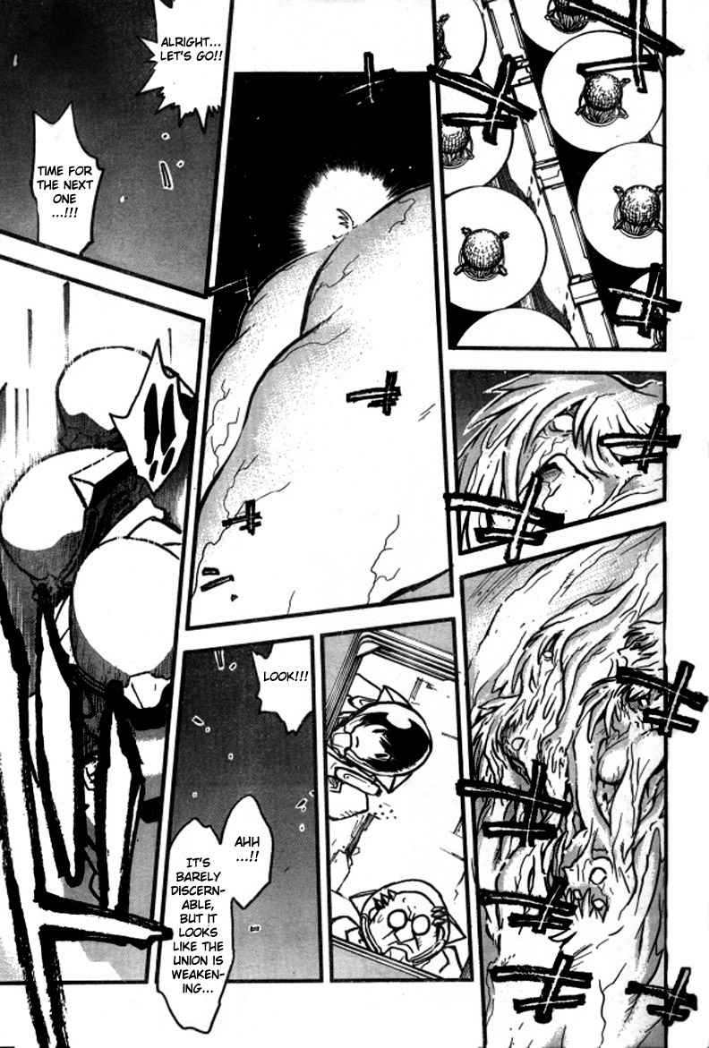 Trigun MAXIMUM Chapter 93 page 12 - Chapter 93: Never Give Up! Never Surrender!