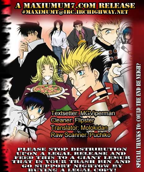 Trigun MAXIMUM Chapter 94 page 1 - Chapter 94: Ticket to the Future
