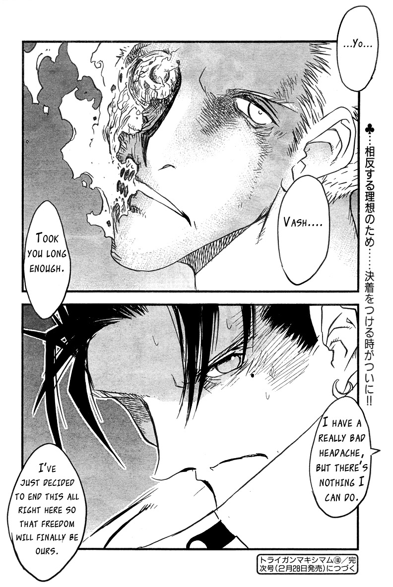 Trigun MAXIMUM Chapter 95 page 24 - Chapter 95: Mind Games
