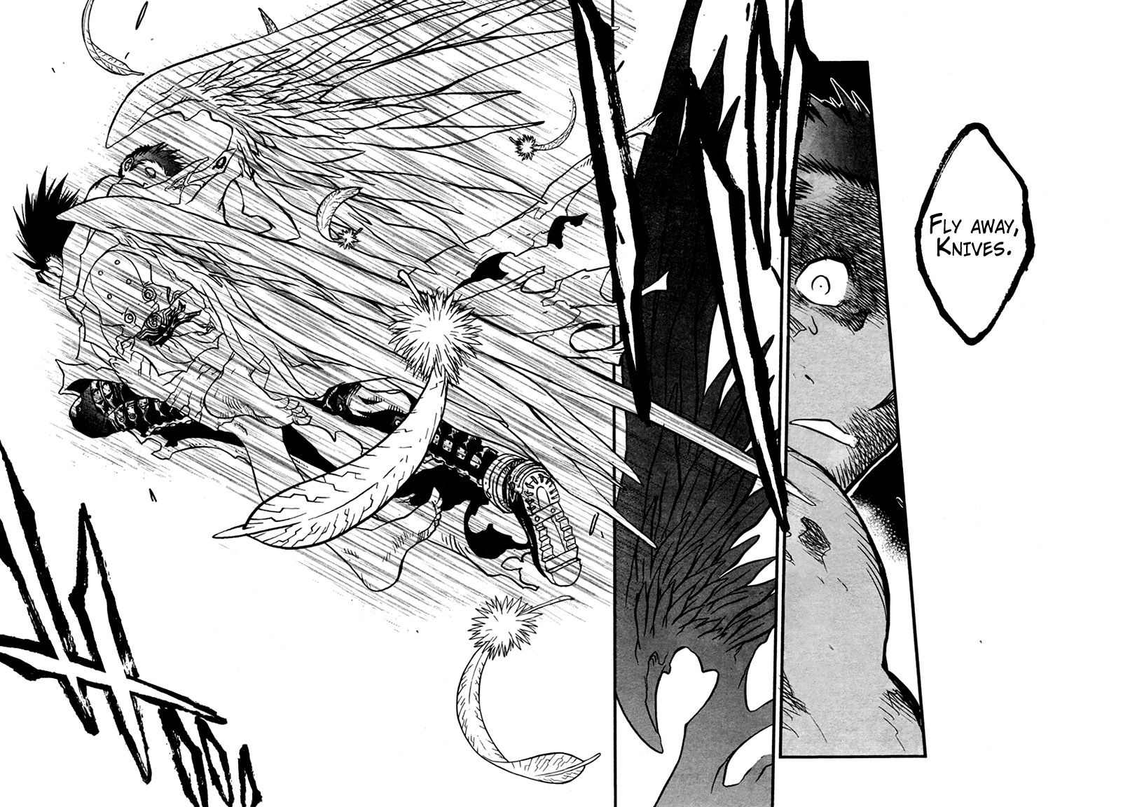 Trigun MAXIMUM Chapter 96 page 23 - Chapter 96: Double Wings