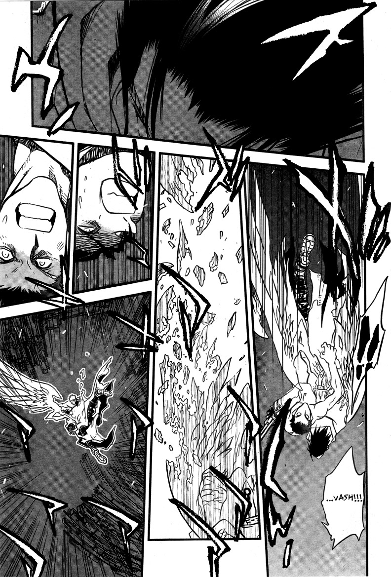 Trigun MAXIMUM Chapter 96 page 25 - Chapter 96: Double Wings