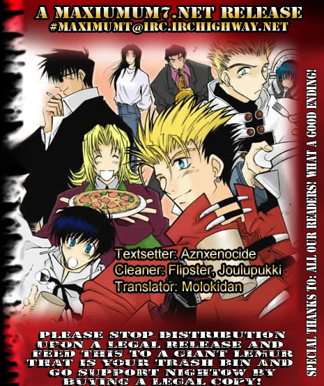 Trigun MAXIMUM Chapter 97 page 1 - Chapter 97: Never Ending Song [END]