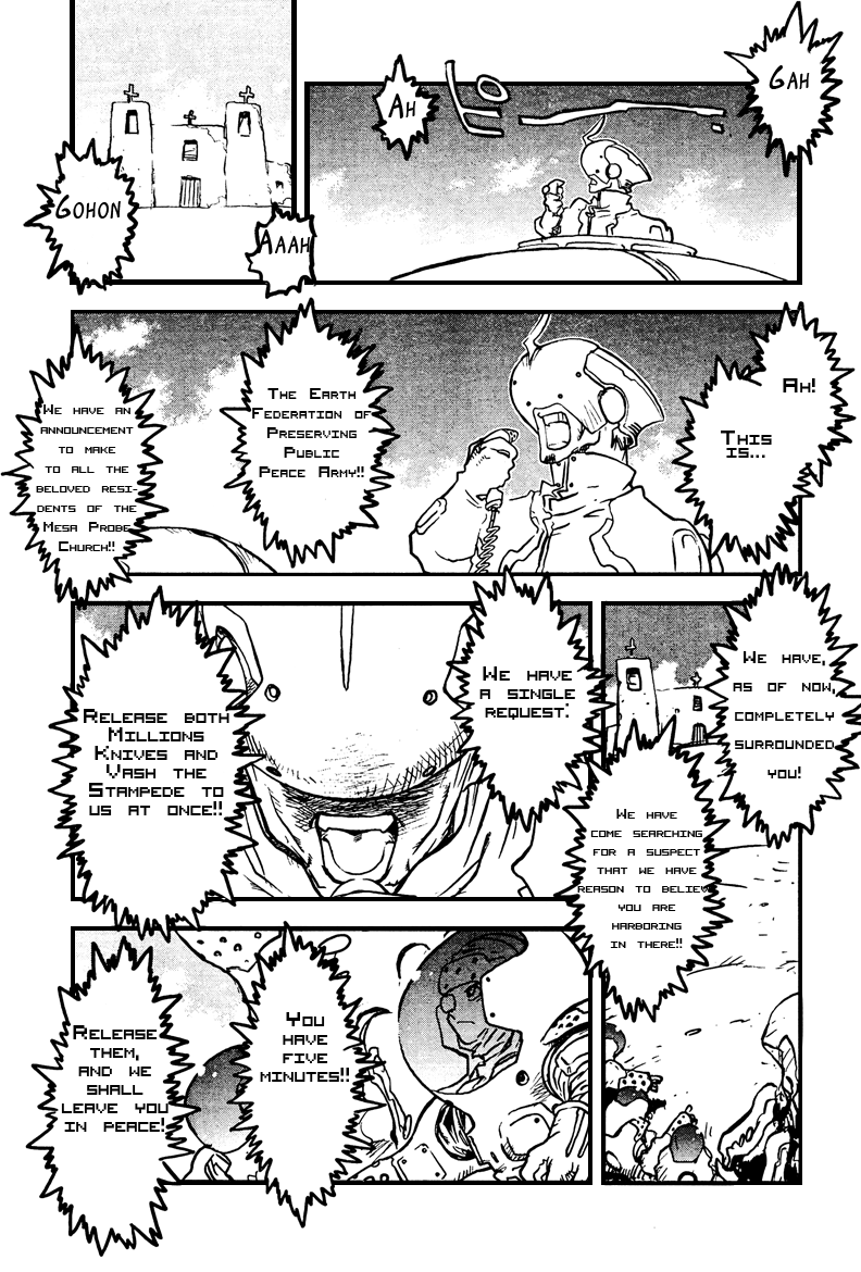 Trigun MAXIMUM Chapter 97 page 12 - Chapter 97: Never Ending Song [END]