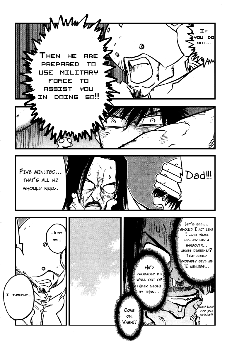 Trigun MAXIMUM Chapter 97 page 13 - Chapter 97: Never Ending Song [END]