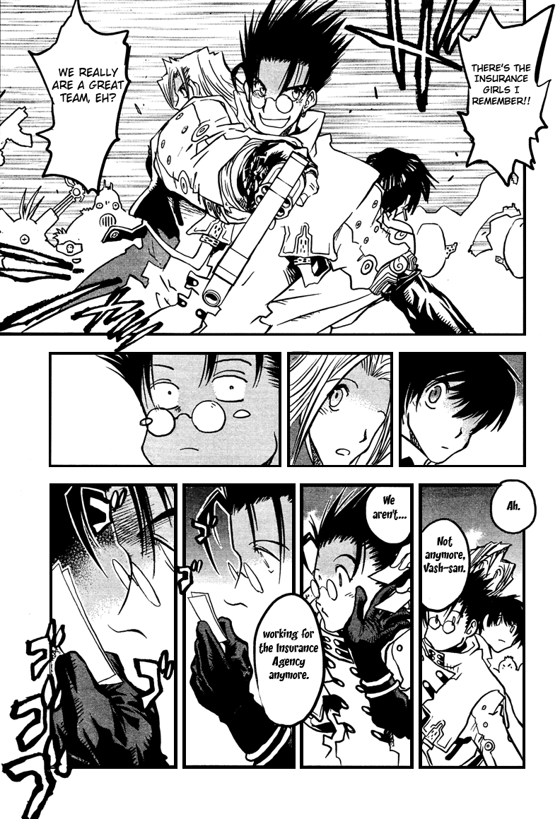 Trigun MAXIMUM Chapter 97 page 22 - Chapter 97: Never Ending Song [END]