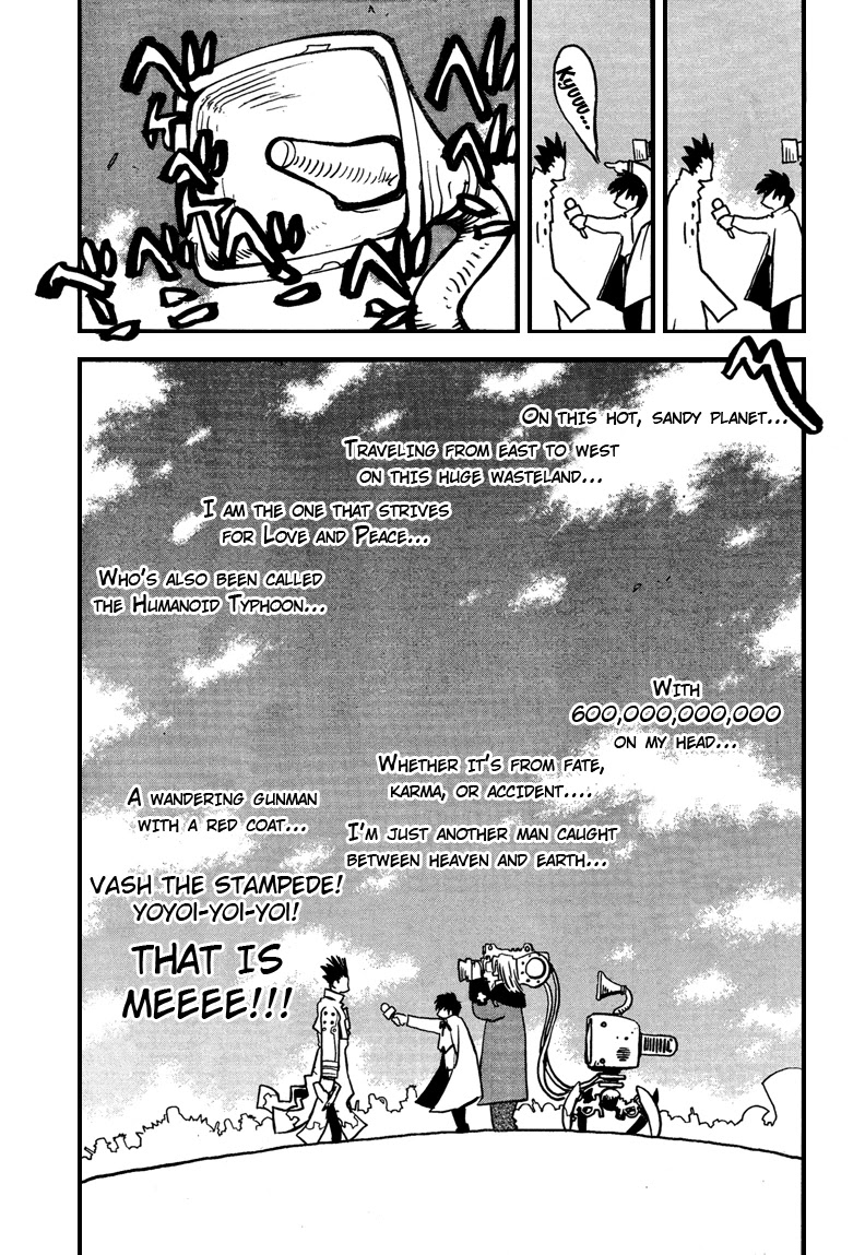 Trigun MAXIMUM Chapter 97 page 24 - Chapter 97: Never Ending Song [END]
