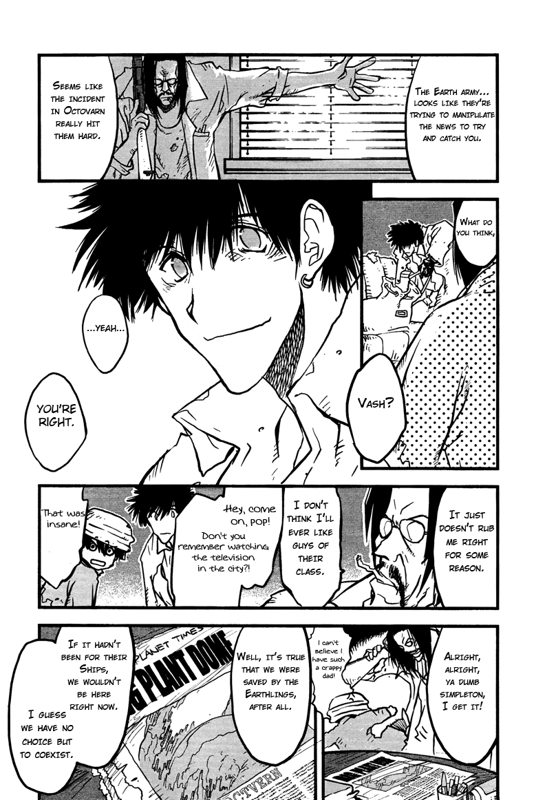 Trigun MAXIMUM Chapter 97 page 4 - Chapter 97: Never Ending Song [END]