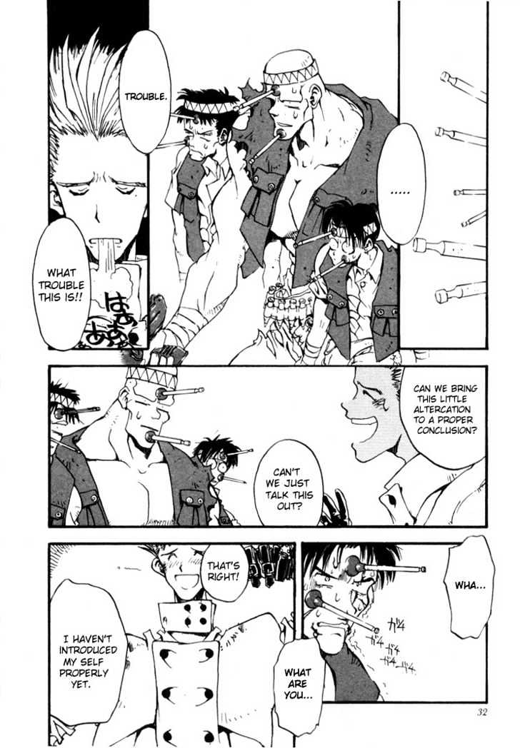 Trigun Chapter 1.1 page 18 - Vol.01 Chapter 1 : The 60,000,000,000.00 $$ Man