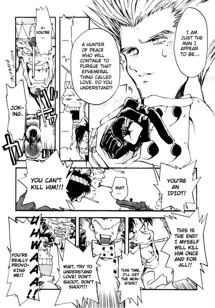 Trigun Chapter 1.1 page 19 - Vol.01 Chapter 1 : The 60,000,000,000.00 $$ Man