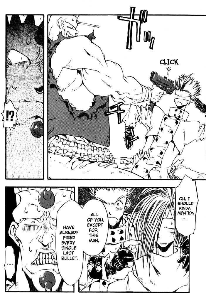 Trigun Chapter 1.1 page 20 - Vol.01 Chapter 1 : The 60,000,000,000.00 $$ Man