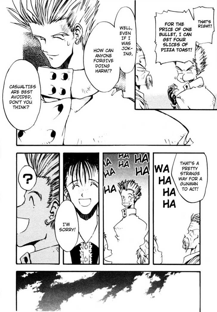 Trigun Chapter 1.1 page 22 - Vol.01 Chapter 1 : The 60,000,000,000.00 $$ Man