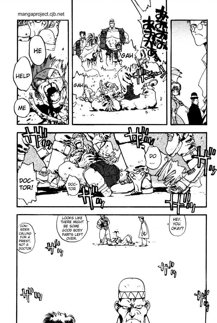 Trigun Chapter 1.1 page 5 - Vol.01 Chapter 1 : The 60,000,000,000.00 $$ Man